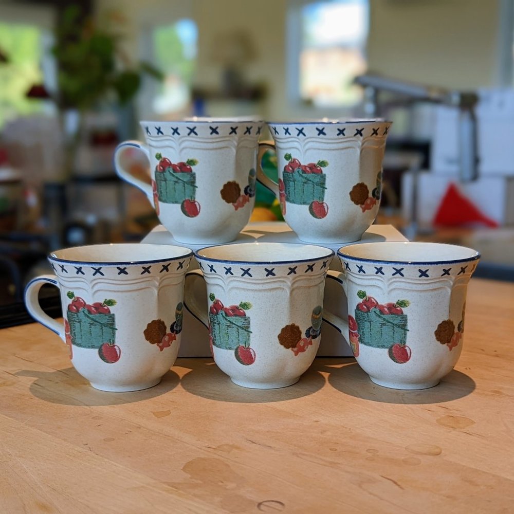 MIKASA Decorative Vintage Mugs/Tea Cups (Available for Individual Purchase)